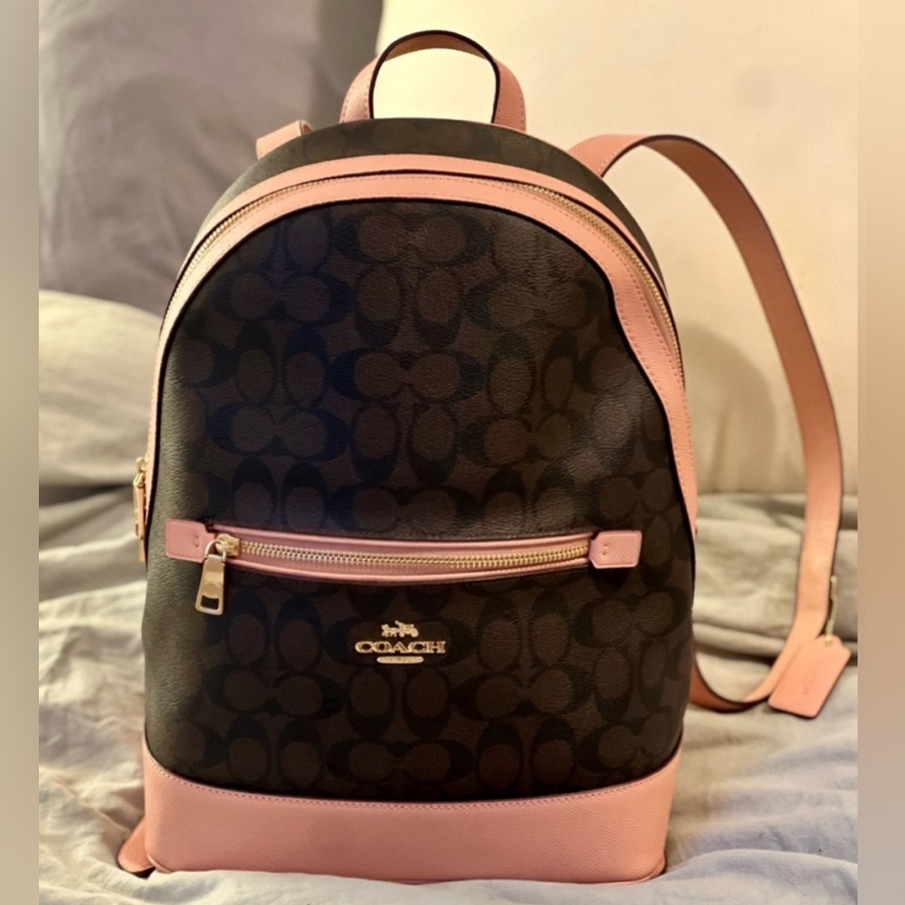 COPY - COACH 2-PC Kenley Signature Backpack (authentic) NWOT